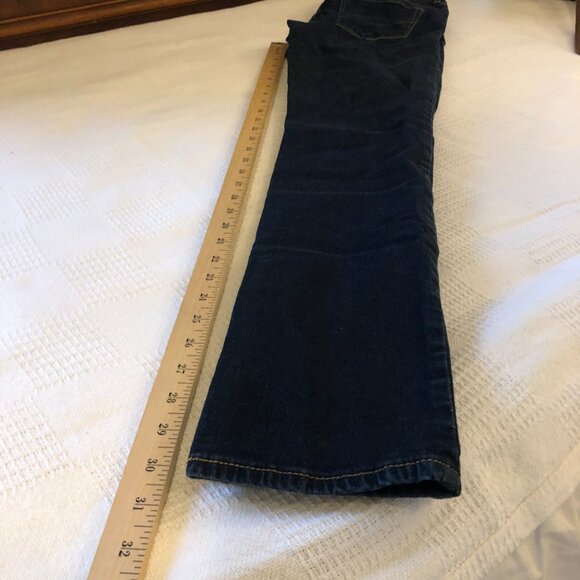 ABERCROMBIE & FITCH Boot Cut Low Rise Denim Jeans Women's Size 4R B83 - Picture 7 of 14